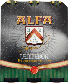 Alfa Lentebok set van 6 flesjes á 0,30 liter Alfa Lentebok set van 6 flesjes á 0,30 liter